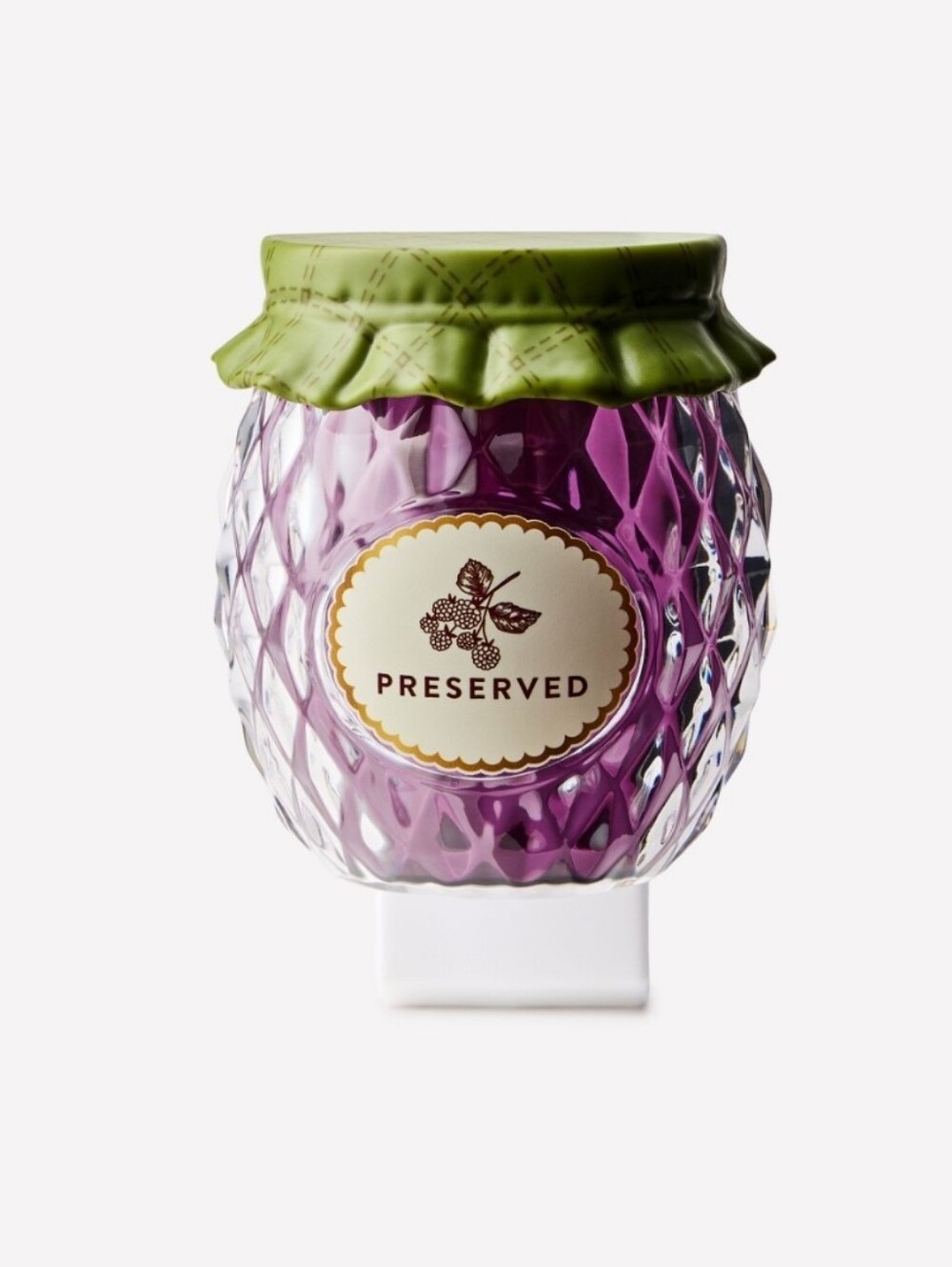 Jam jar walflower plug/ nightlight by bath and body works